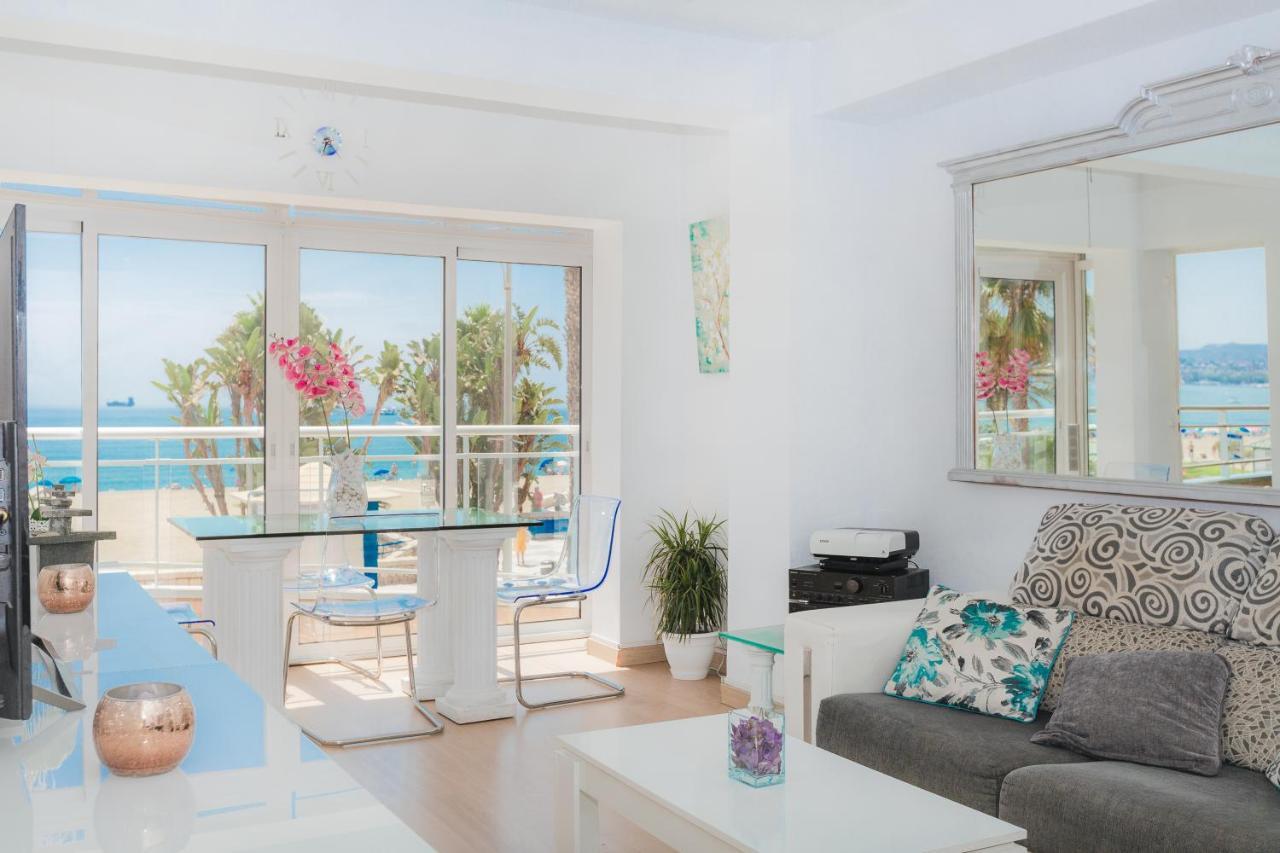 Apartamento Lujo Frente Al Mar Centro De مالقة المظهر الخارجي الصورة